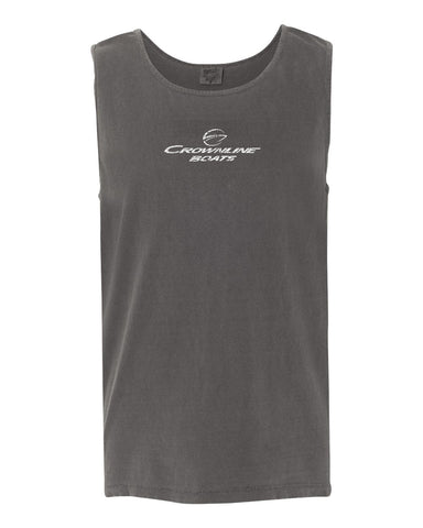 Pepper Grey Garment Dyed Tank Top - ON SALE!