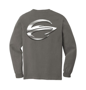 Grey Ring Spun Long Sleeve Tee